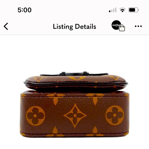 Louis Vuitton Macassar S Lock Vertical Wearable Wallet Black - Picture 12 of 12